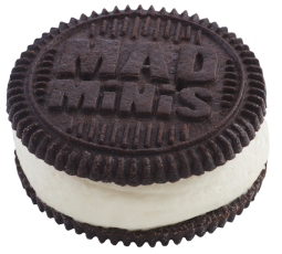 Mad Minis vanilla cookie