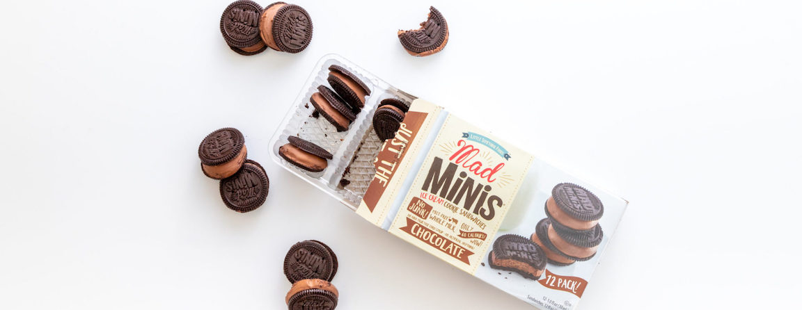 Mad Minis chocolate cookies